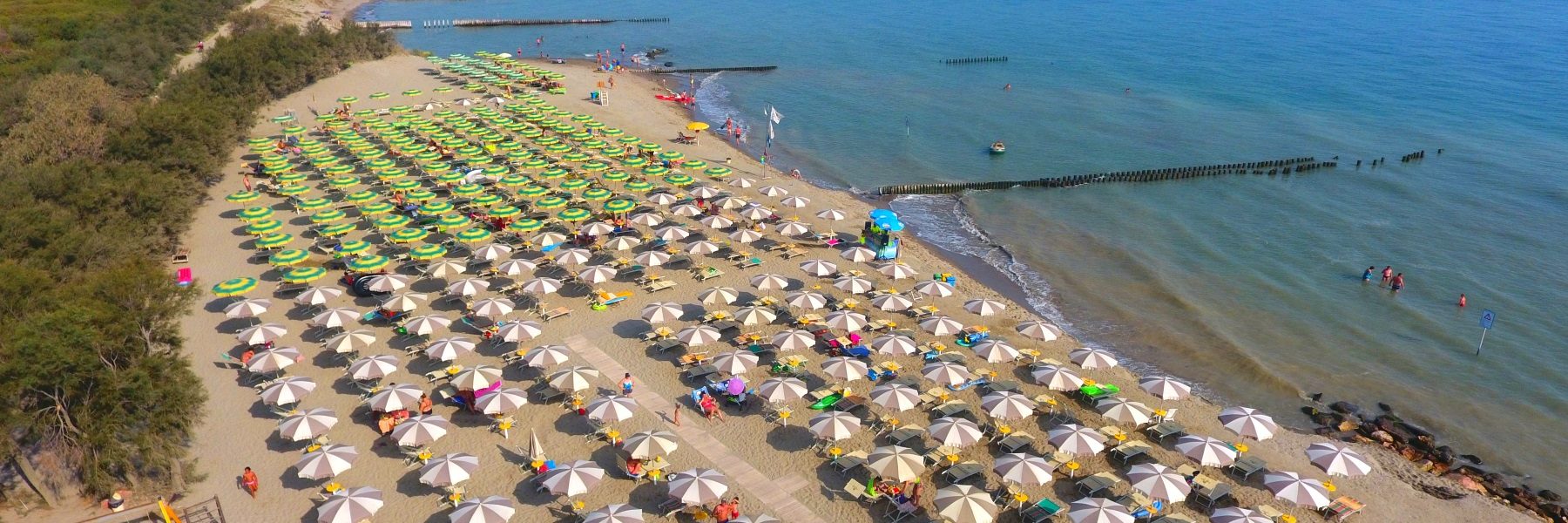 Lido di Spina - Lido dalle antiche origini etrusche circondato da rigogliose pinete e che vanta un’immensa spiaggia.