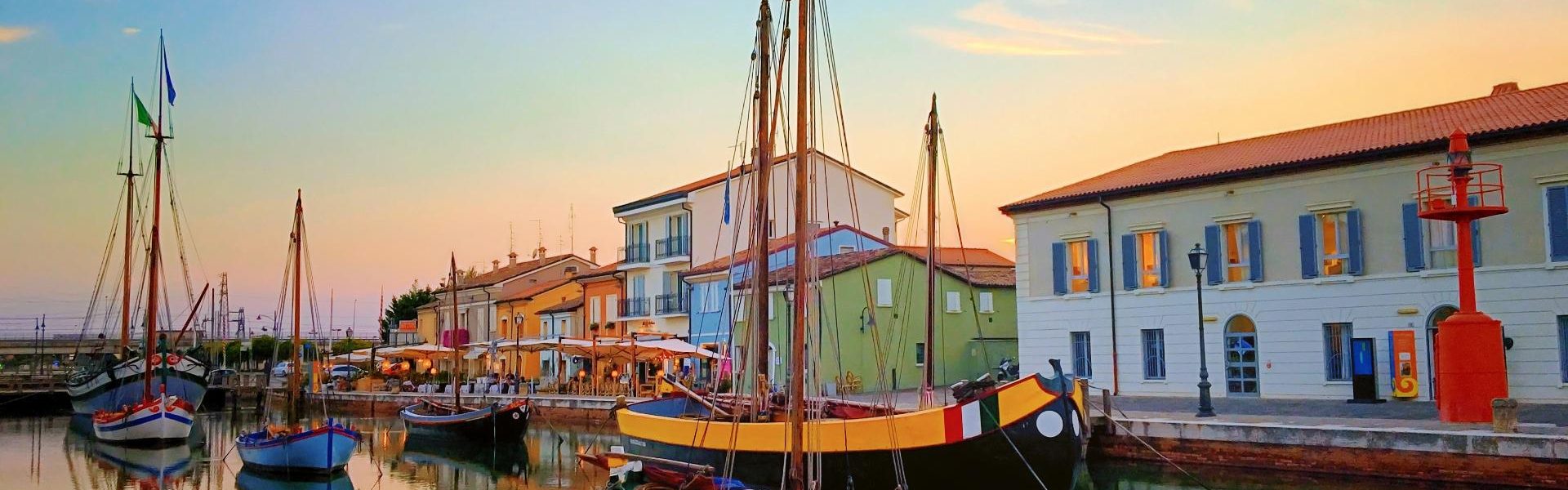 Cesenatico - L’incontournable Plage de Cesenatico est un littoral lisse de sept kilomètres de sable fin.