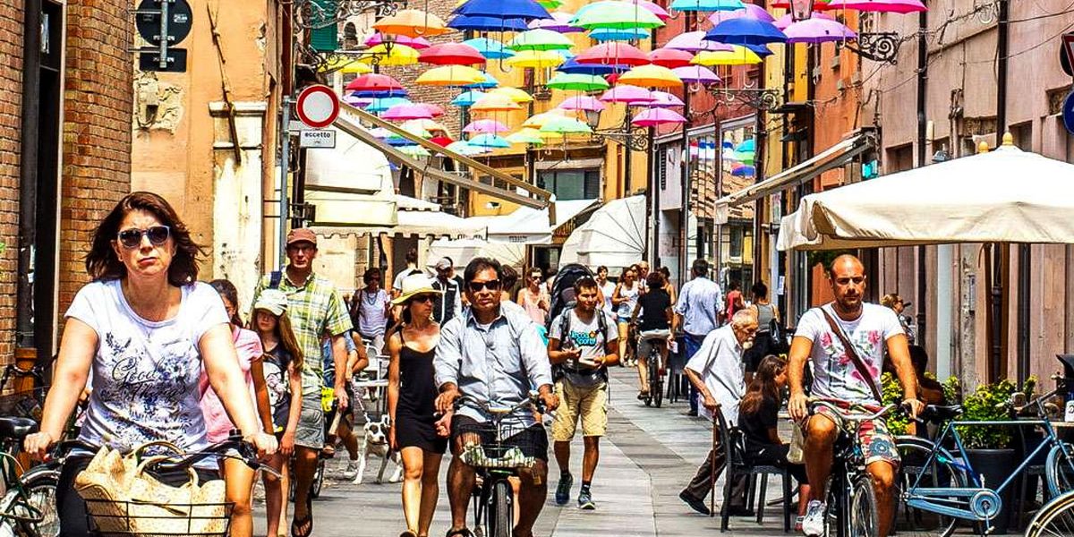 Ferrara, la cultura si esplora in bici